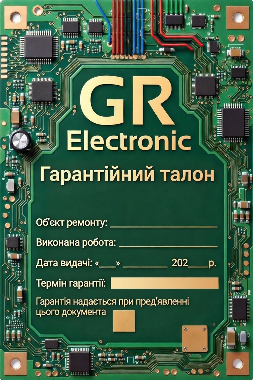 Гарантійний талон: ремонт техніки Київ, Борщагівка, Вишневе. Б/в техніка з гарантією.
